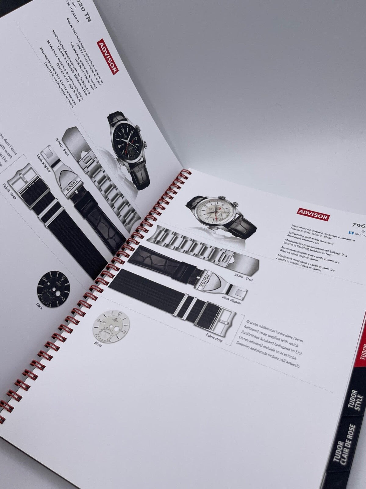 Tudor Pelagos Fastrider Black Bay catalogo rivenditori dealer catalogue 2014/15