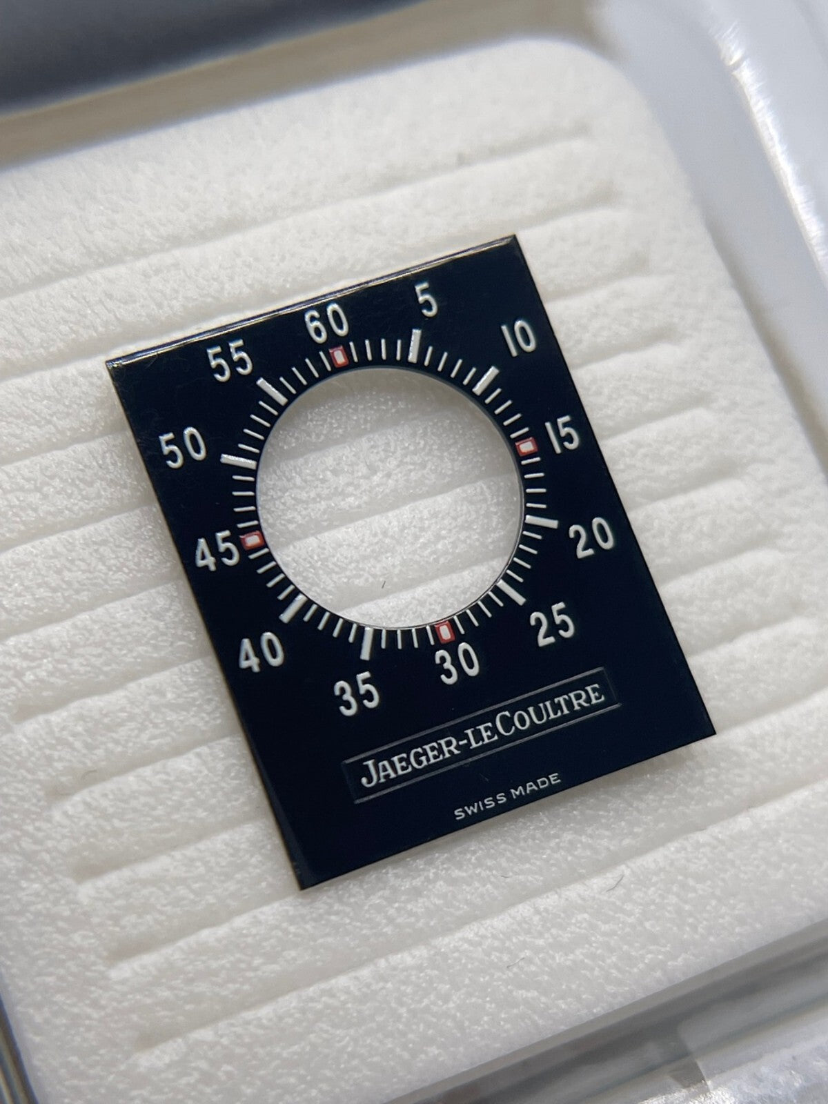 Jaeger LeCoultre Reverso memory 255.1.82 quadrante dial nero black