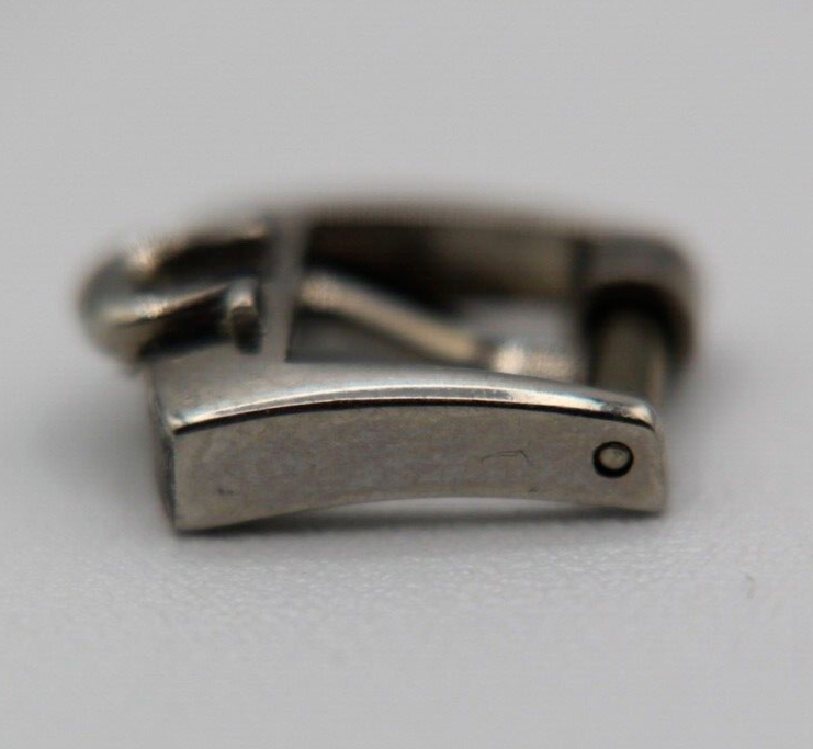 Omega fibbia buckle acciaio 5.87mm vintage