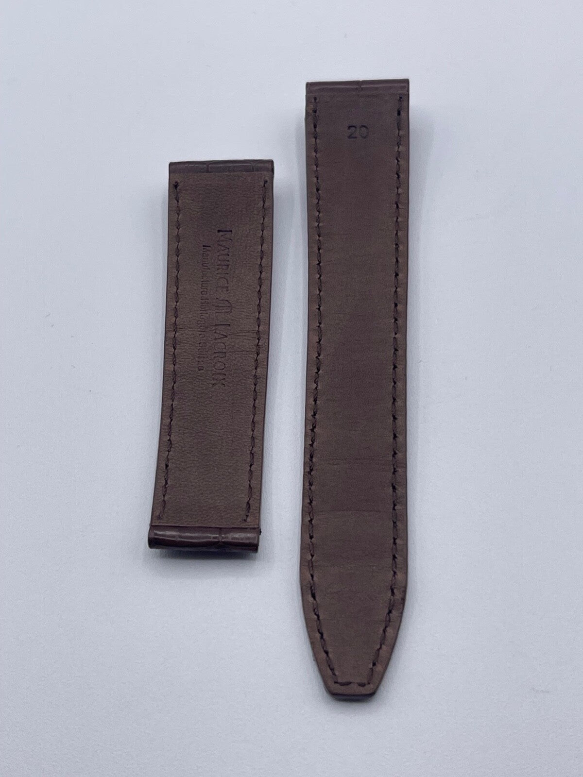 Maurice Lacroix Eliros Masterpiece Pontos cinturino pelle watch strap 20/18mm