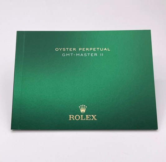 Rolex Gmt-Master II libretto corredo orologio watch booklet 12.2016 inglese