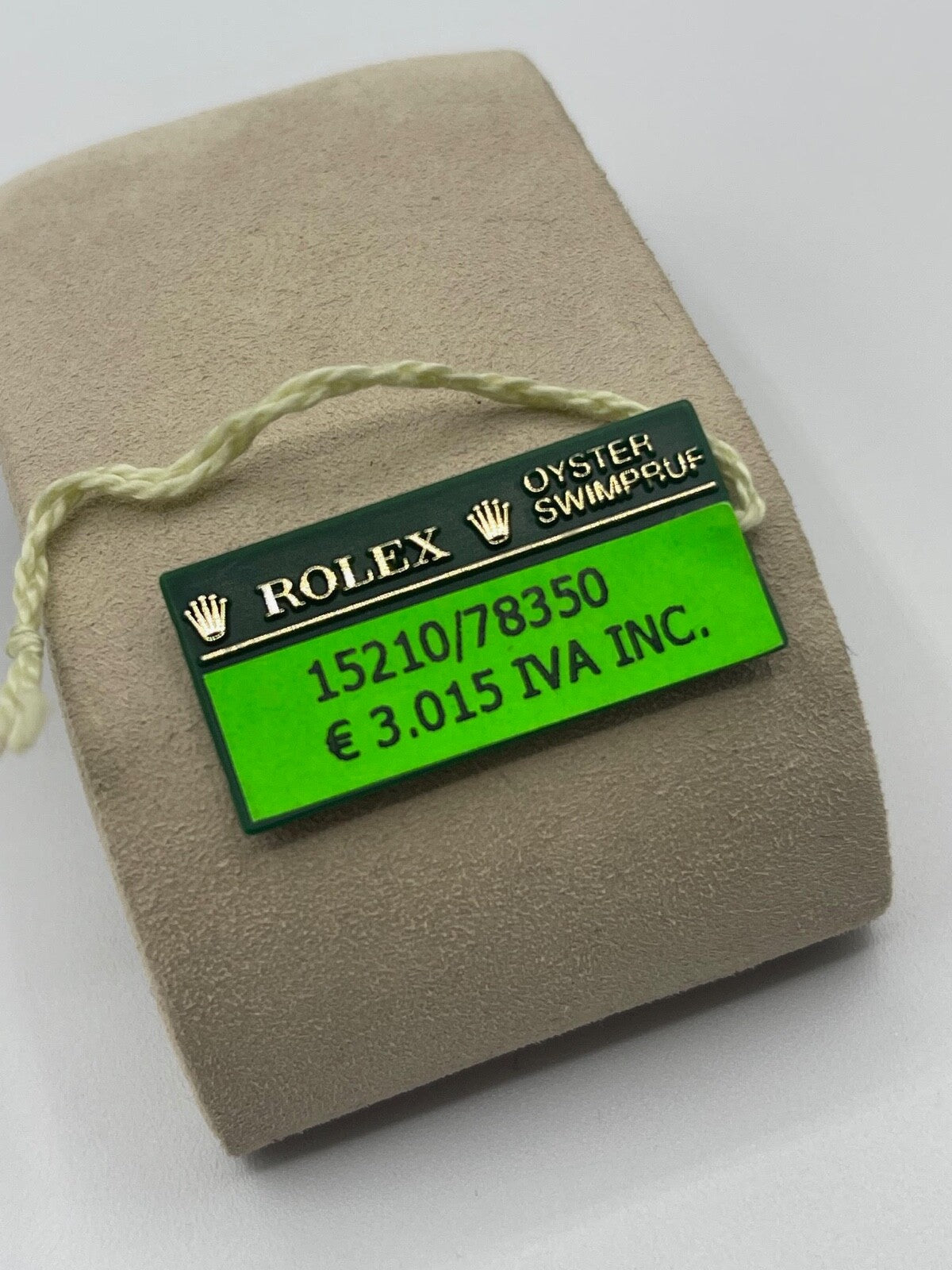 Rolex Submariner Datejust Gmt Yacht Master Oyster cartellino prezzo price tag