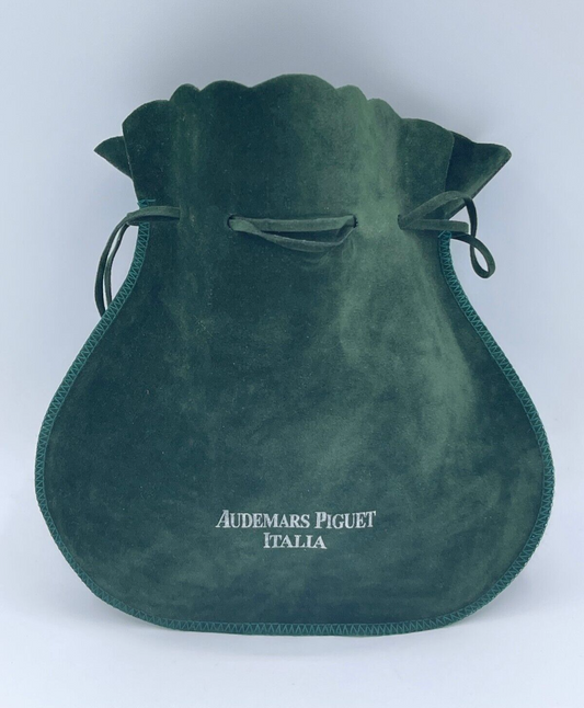 Audemars Piguet pochette porta orologio Italia watch travel box verde vintage