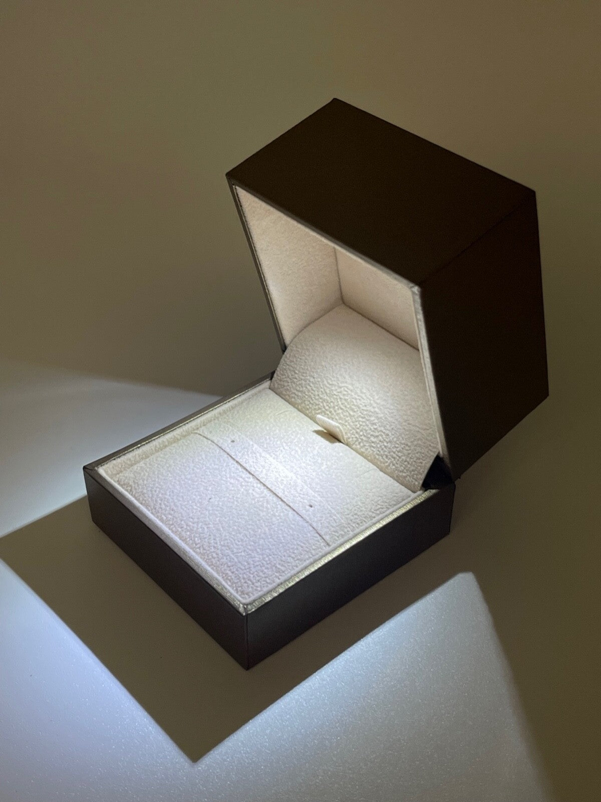 Set scatola anello / orecchini ring /earrings + certificato + price tag gioielli