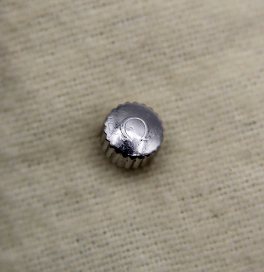 Omega corona crown acciaio steel 6.51mm