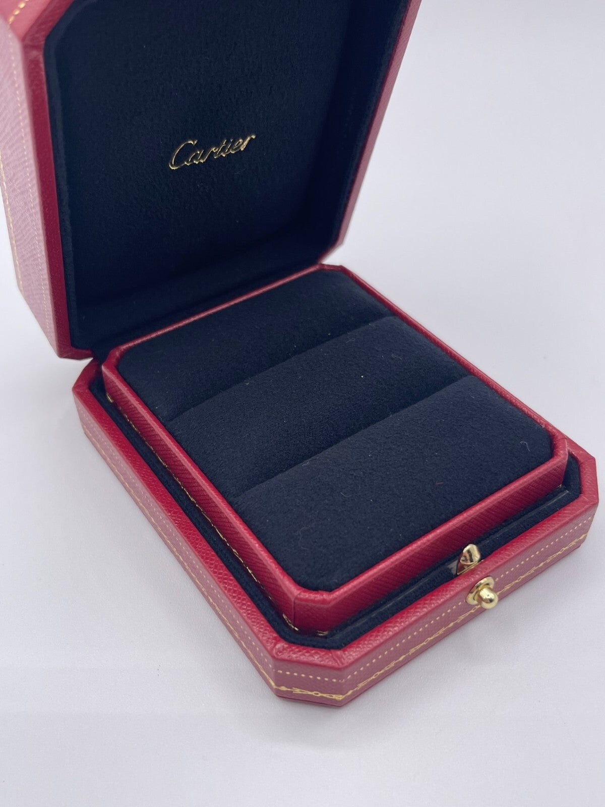 Cartier scatola 2 anelli fidanzamento engagement rings box ref. CRCO000465