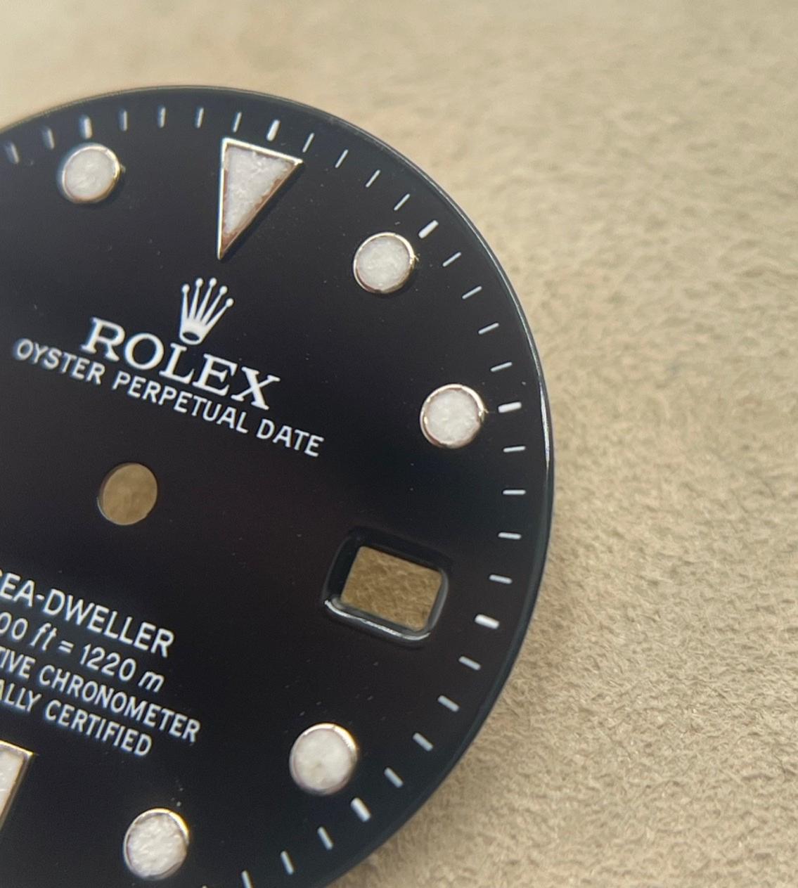 Rolex Sea-Dweller 16600 16660 quadrante nero black dial