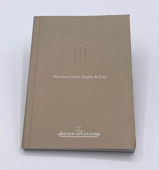 Jaeger LeCoultre Rendez-Vous libretto istruzioni instructions booklet 2017