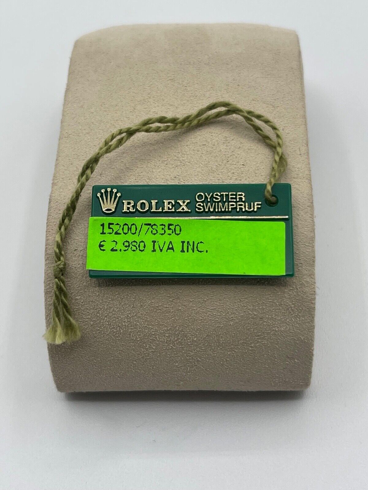 Rolex Submariner Datejust Gmt Yacht Master Oyster cartellino prezzo price tag
