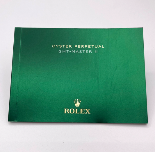Rolex Gmt-Master II libretto corredo orologio watch booklet 3.2017 inglese
