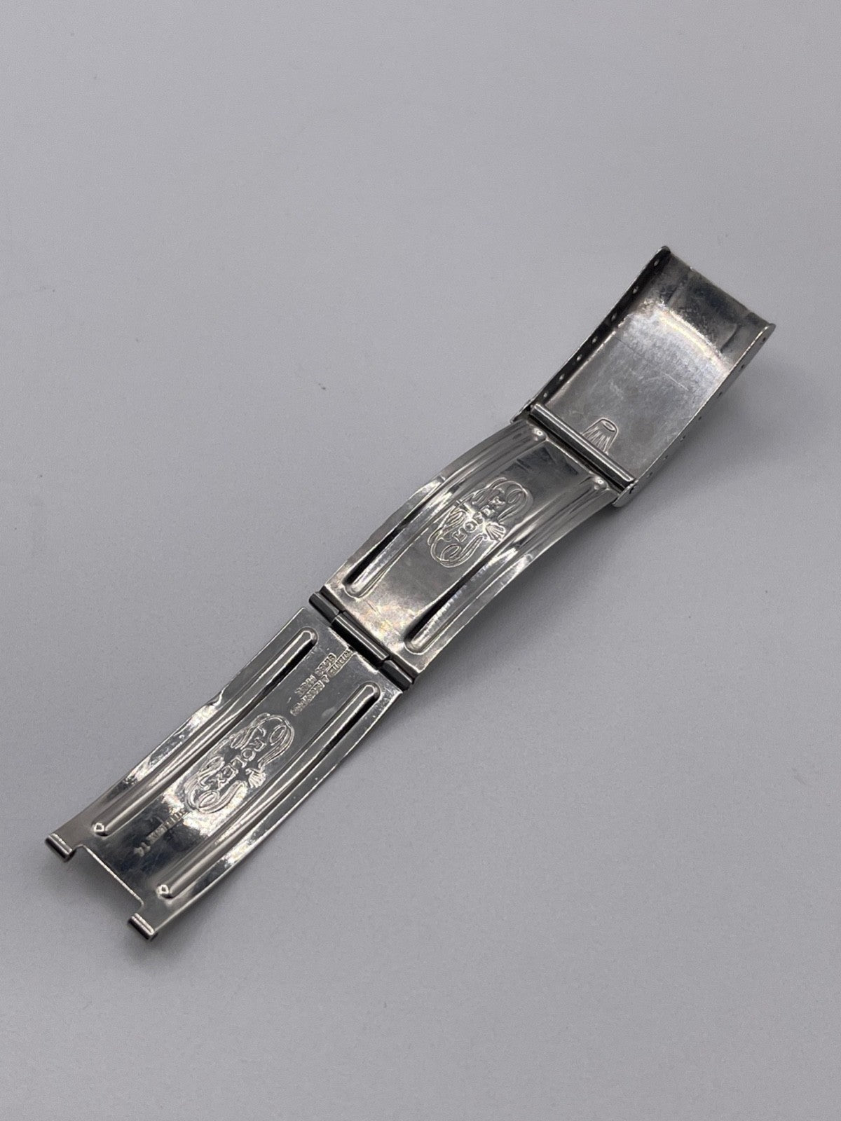 Rolex chiusura acciaio 14 - 4 71 steel clasp 15.9mm