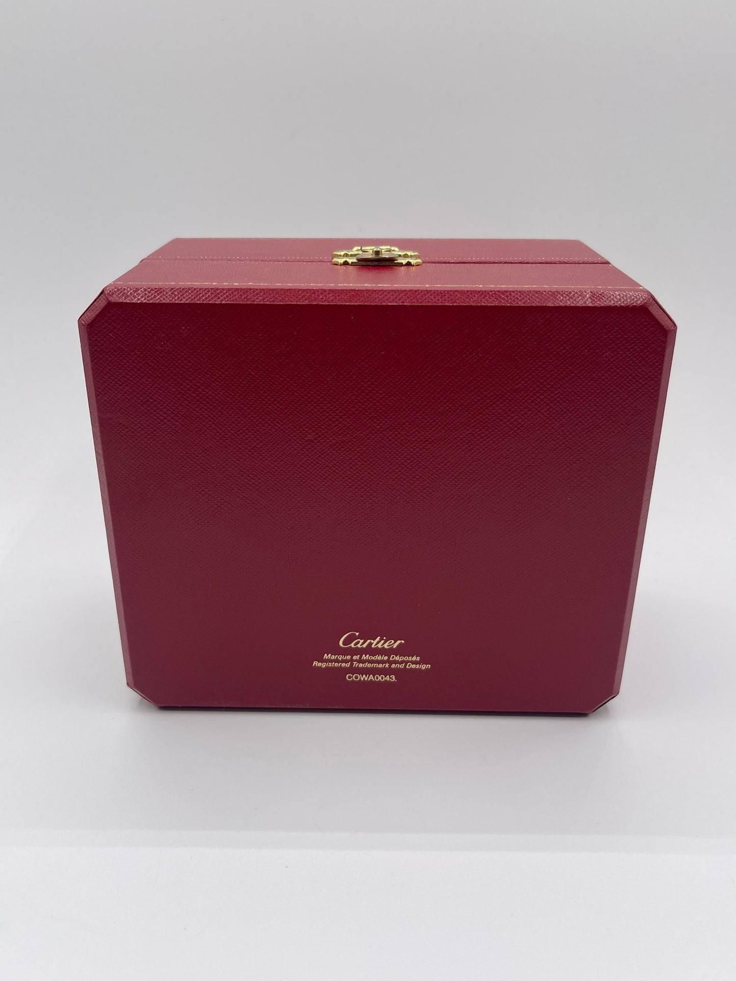 Cartier scatola orologio watch box COWA 0043