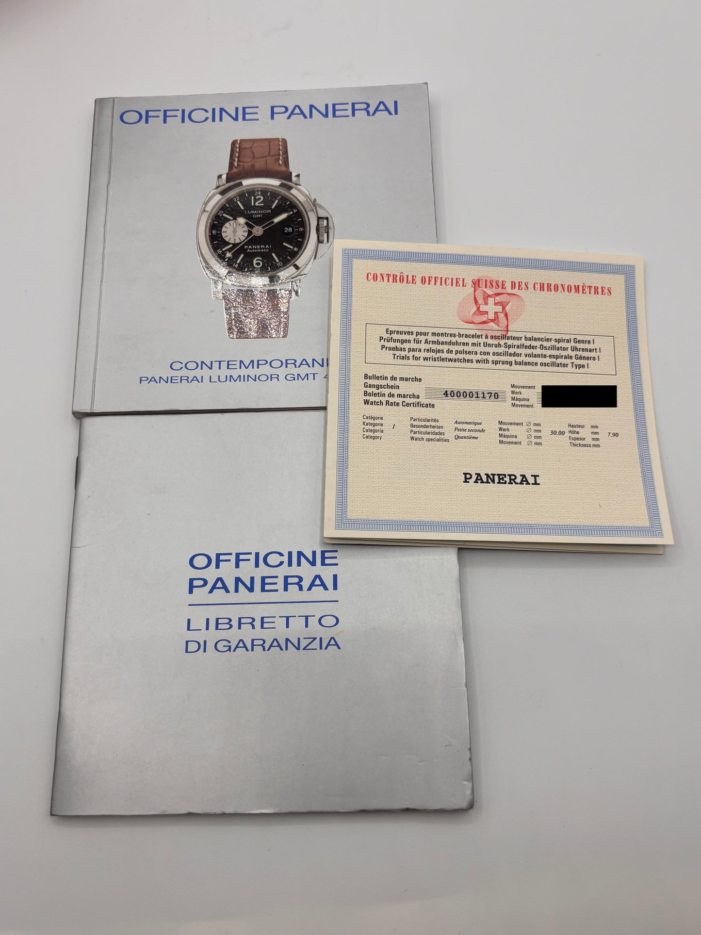 Panerai Luminor GMT 44mm acciaio steel ref PAM00088 cal OPVIII anno 2002