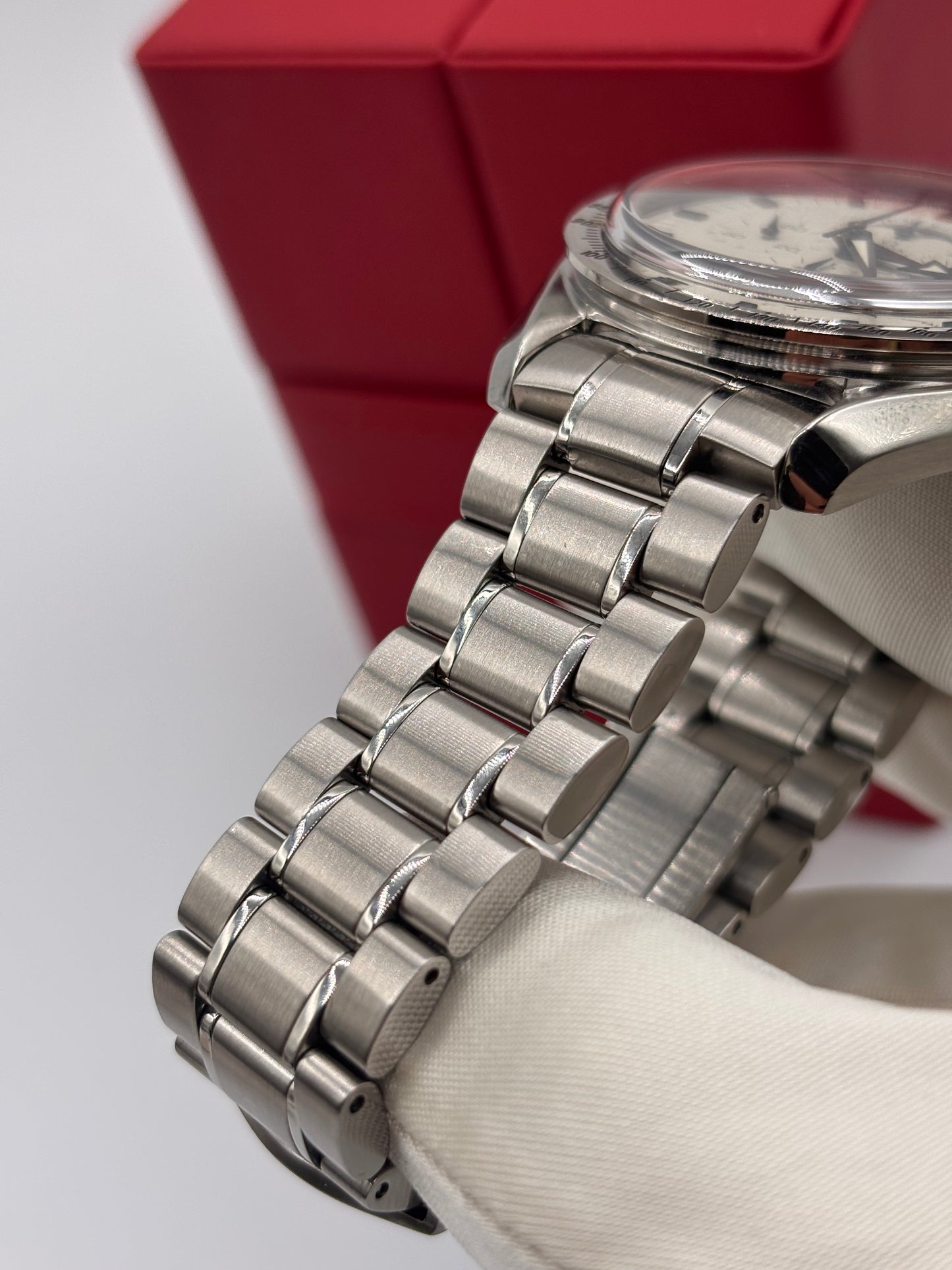 Omega Speedmaster Moonwatch Moonphase 42mm acciaio steel ref 145.0055 cal 1866 L