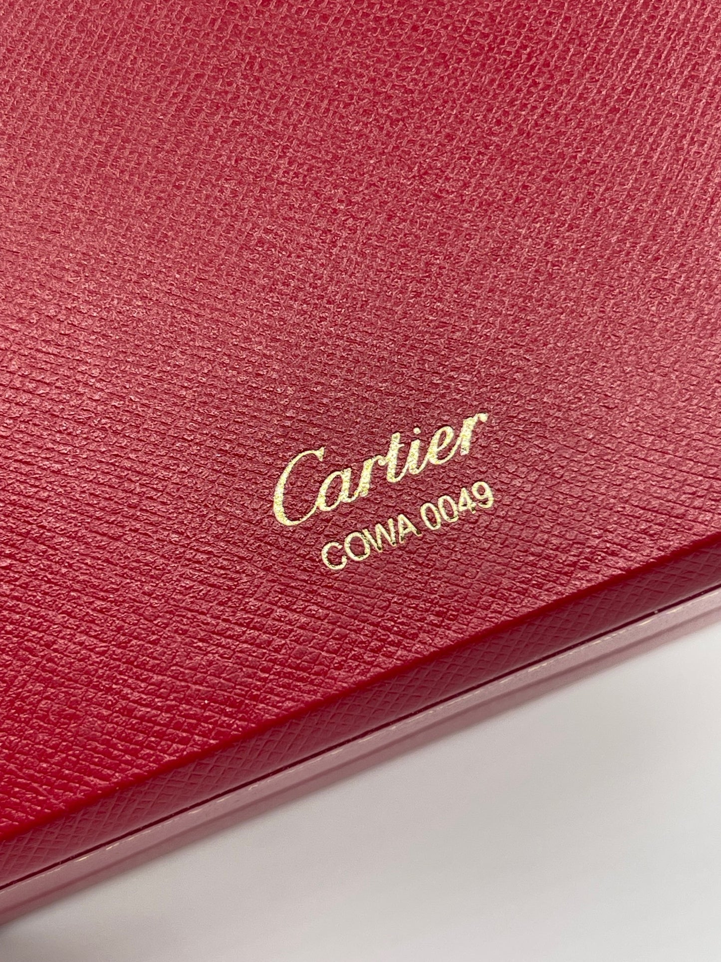 Cartier scatola orologio watch box ref. COWA 0049
