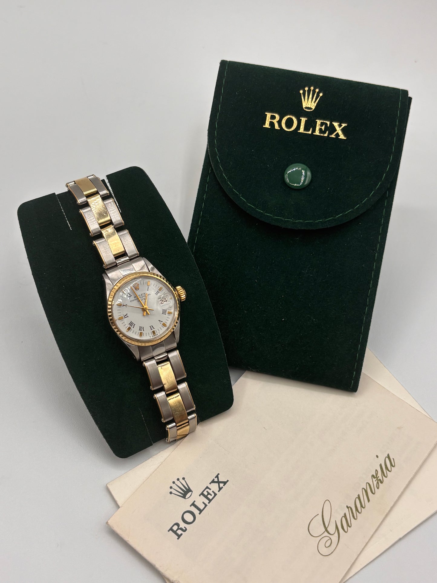 Rolex Oyster Perpetual Date 26mm acciaio oro gold steel ref 6517 cal 1161
