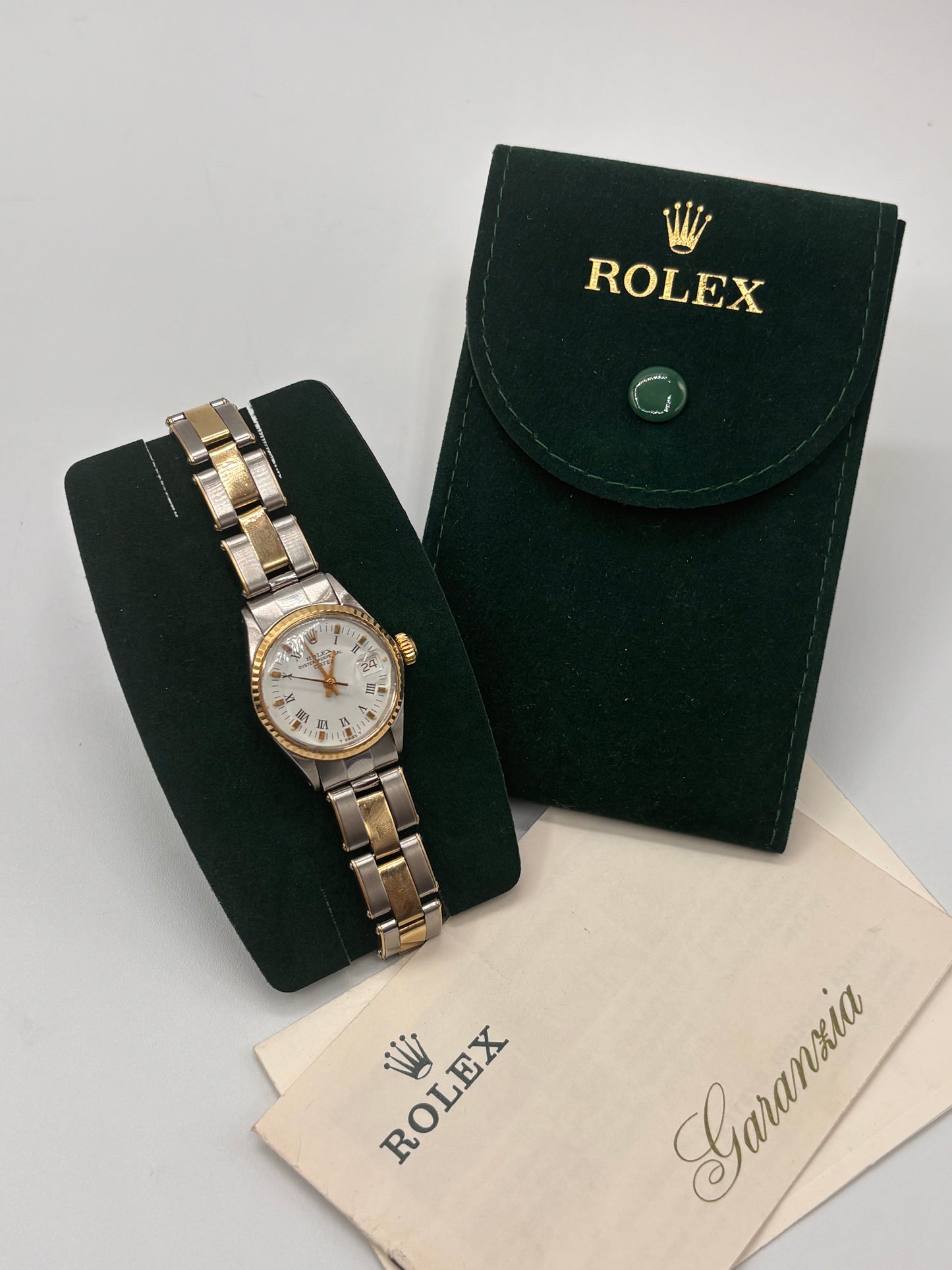 Rolex Oyster Perpetual Date 26mm acciaio oro gold steel ref 6517 cal 1161