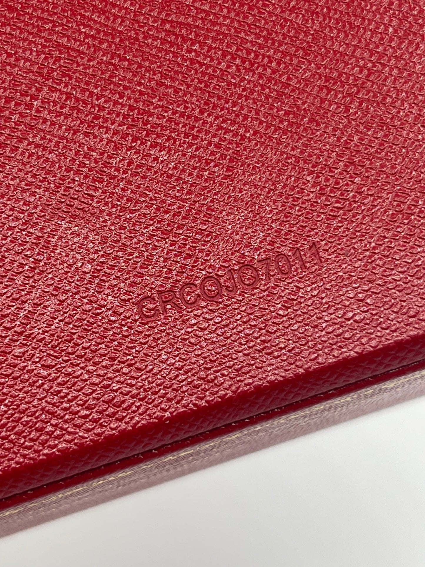 Cartier scatola grande collana big necklace box ref. CRCOJO7011