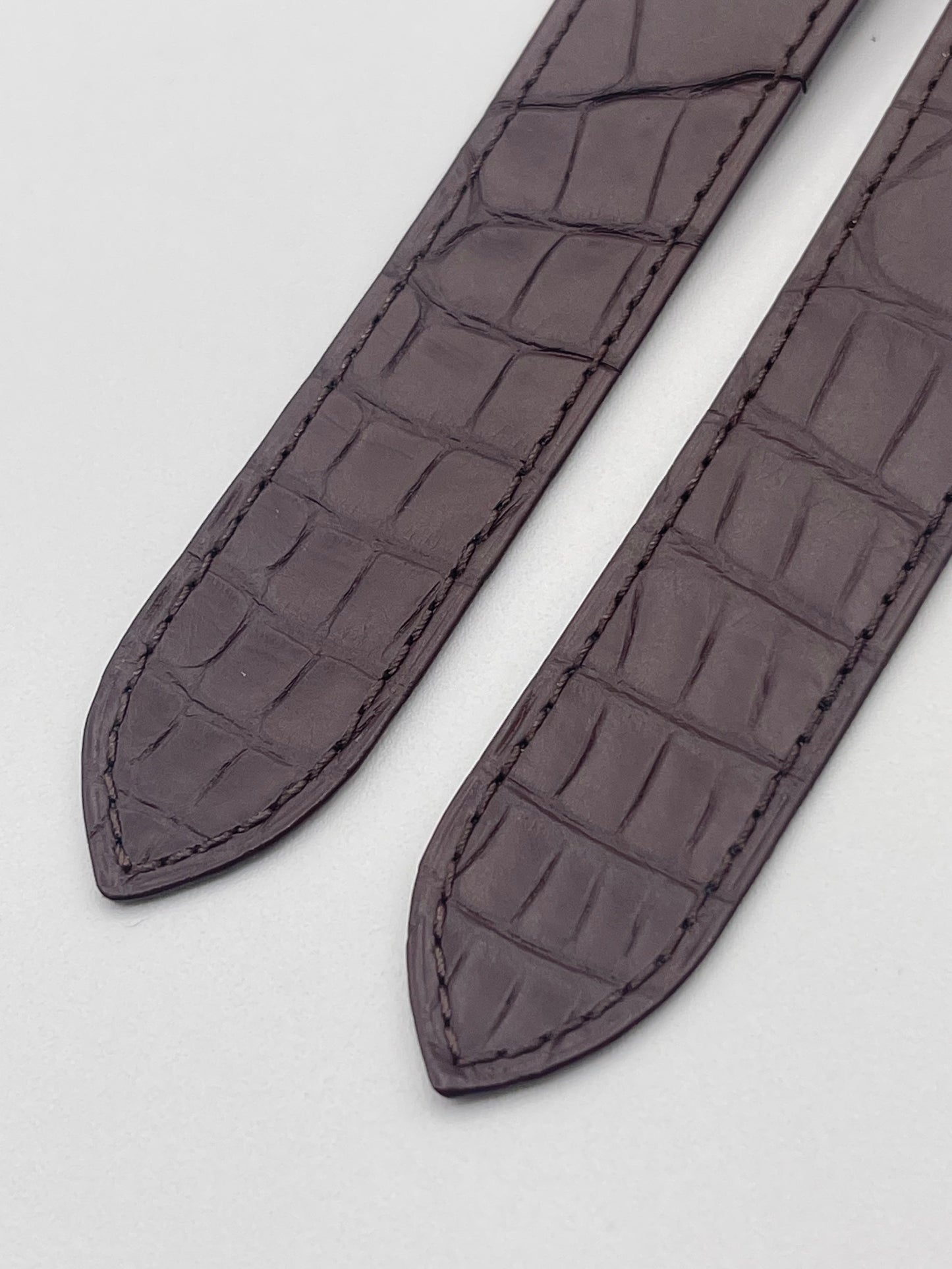 Cartier Santos 100GM cinturino alligatore marrone brown KD95JM52 23/21mm