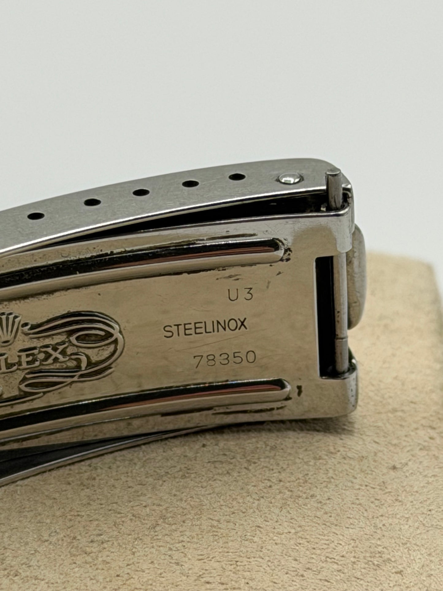 Rolex Daytona Air-King chiusura clasp 78350 U3 anno year 1998