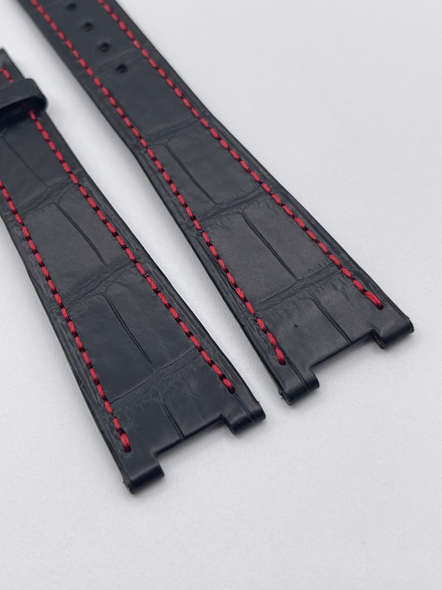 Patek Philippe Golden Ellipse cinturino alligatore black alligator strap 21/15mm