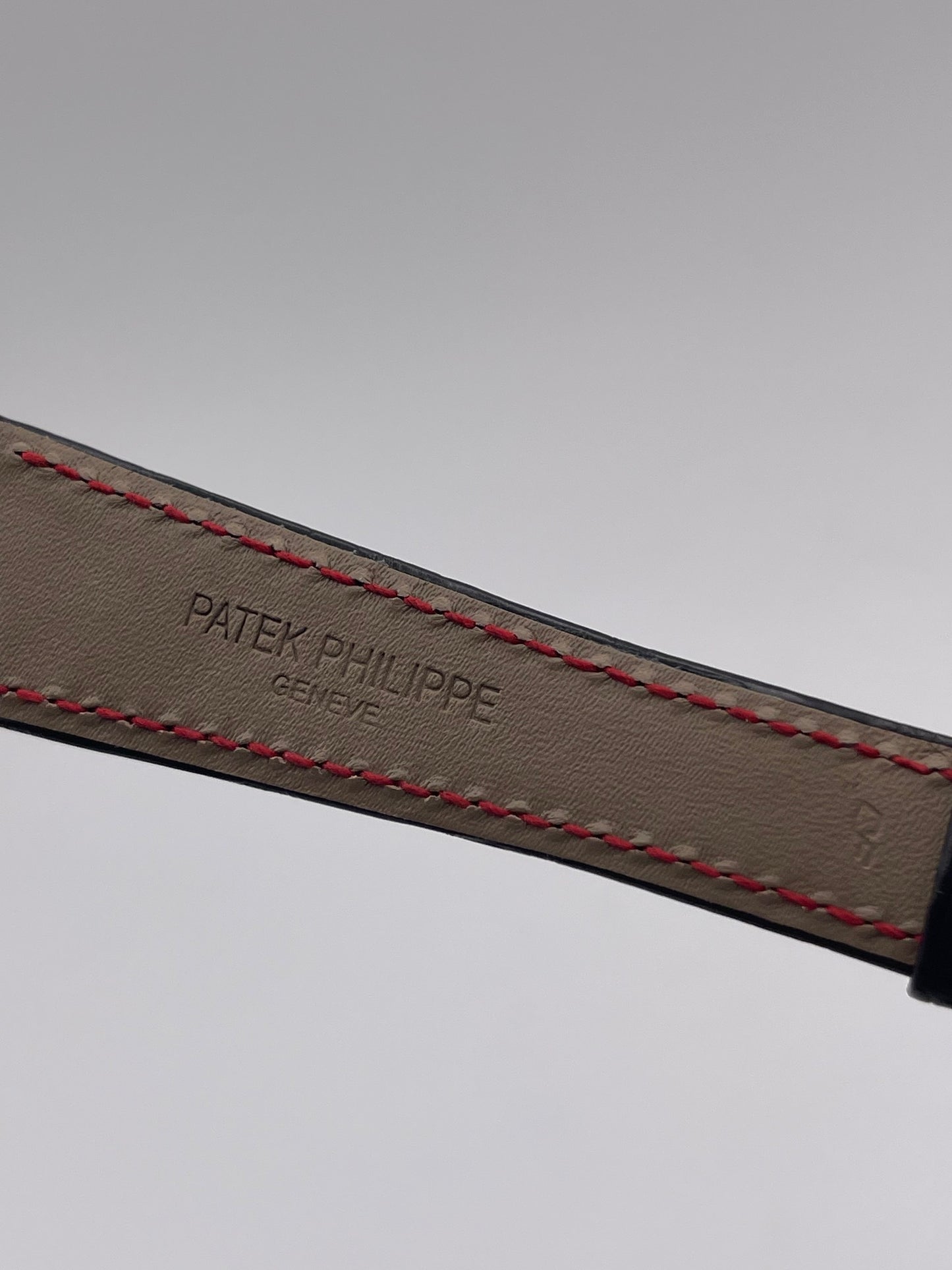 Patek Philippe Golden Ellipse cinturino alligatore black alligator strap 21/15mm