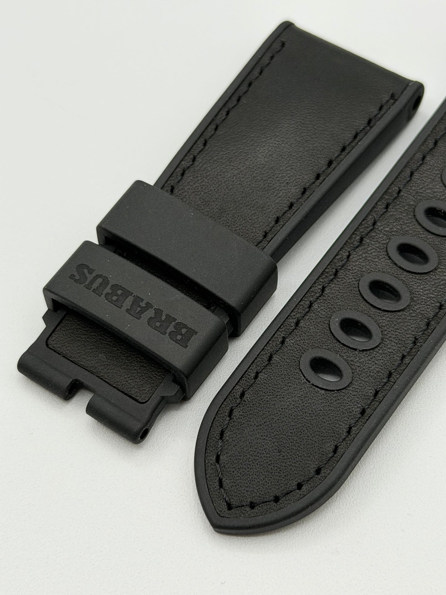 Panerai Submersible Brabus edition cinturino orologio pelle watch strap 26/21.5