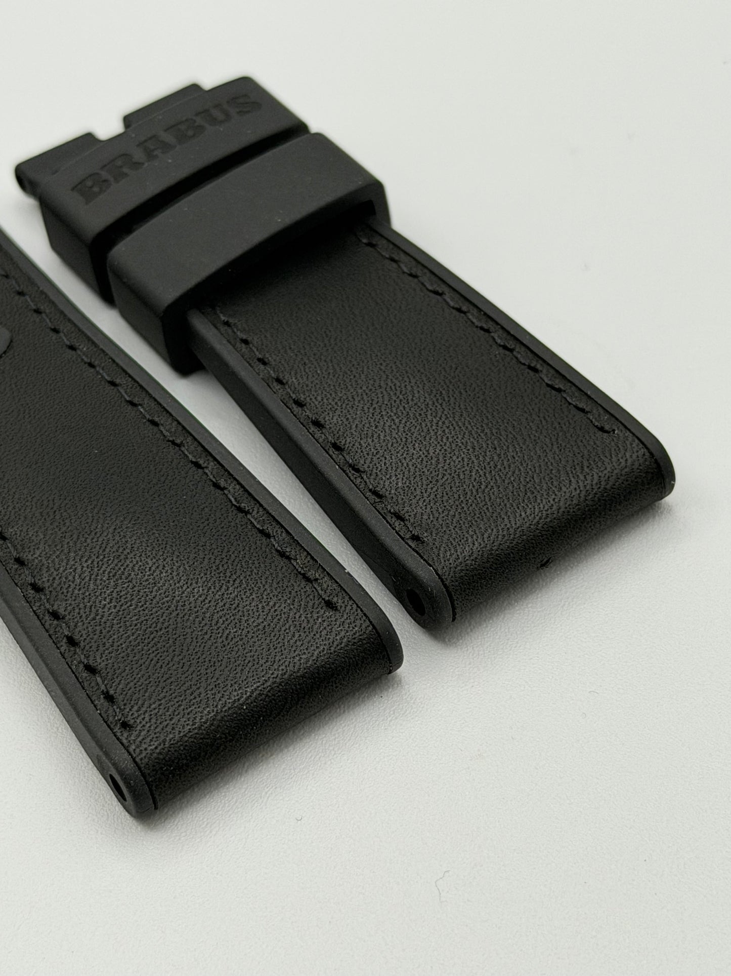 Panerai Submersible Brabus edition cinturino orologio pelle watch strap 26/21.5