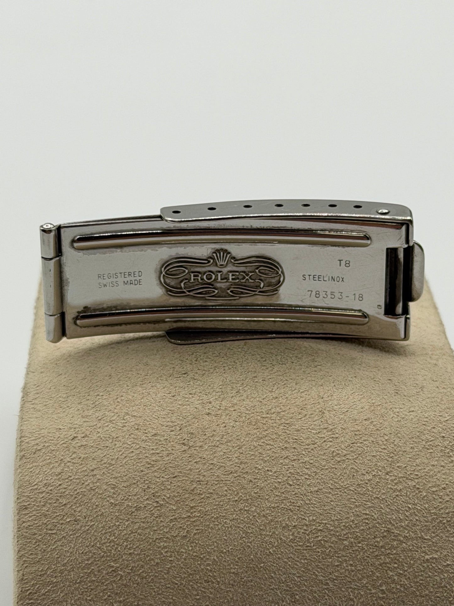 Rolex chiusura clasp 78353 18 T8 anno year 1994