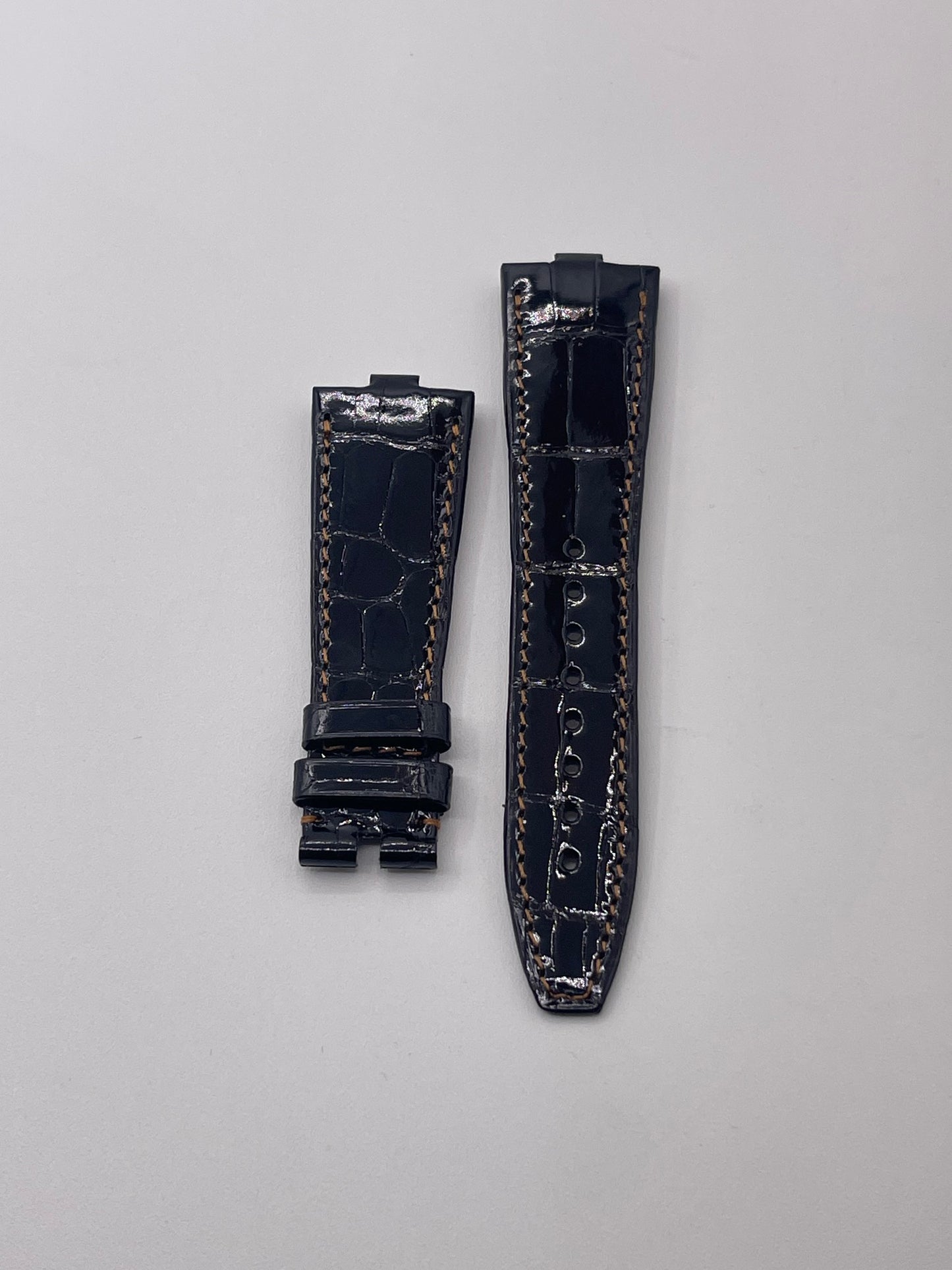 Vacheron Constantin Overseas cinturino alligatore nero black strap 24/18 mm