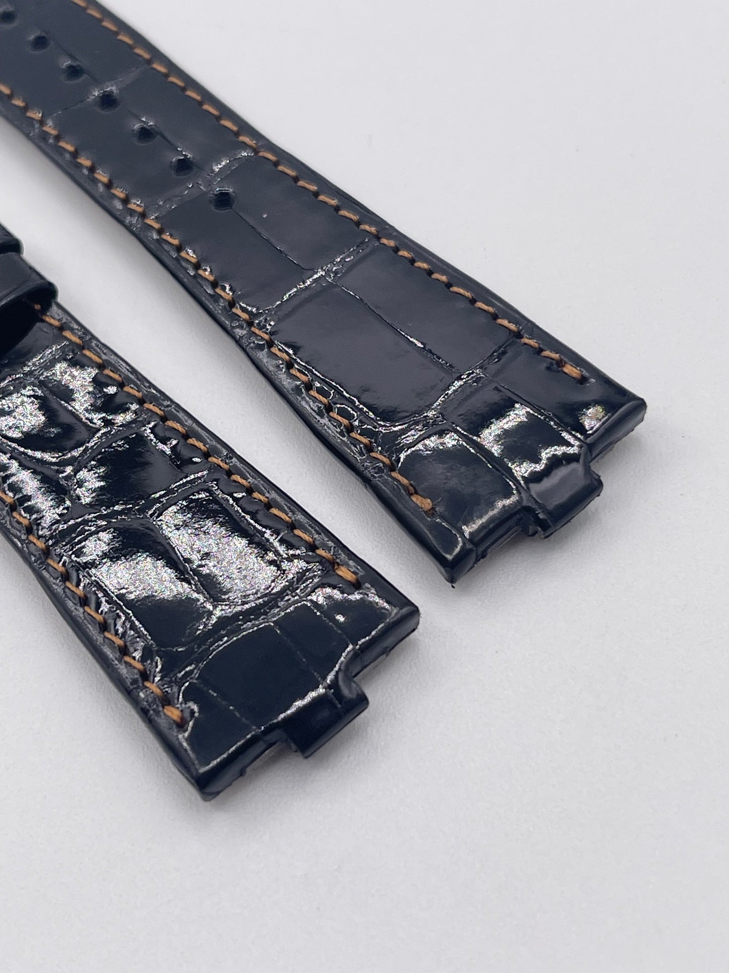 Vacheron Constantin Overseas cinturino alligatore nero black strap 24/18 mm