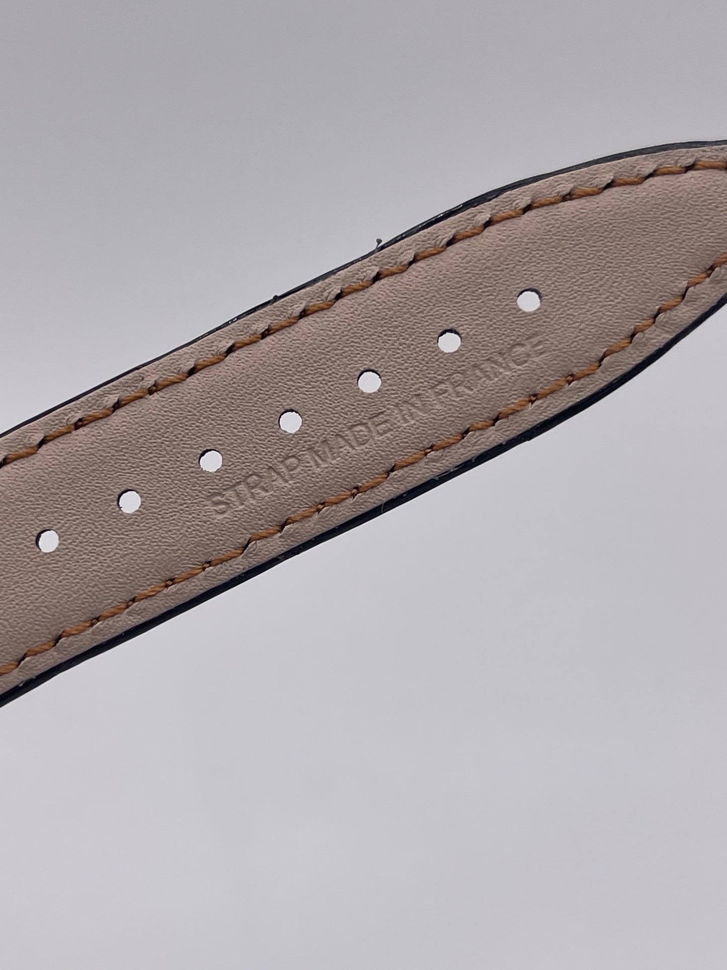 Vacheron Constantin Overseas cinturino alligatore nero black strap 24/18 mm
