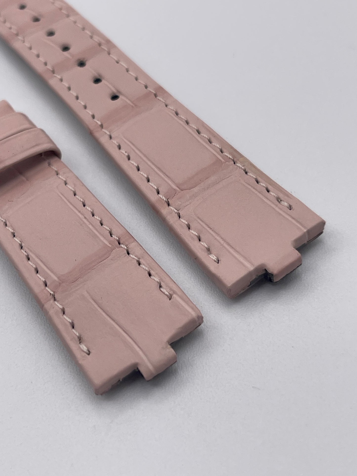 Vacheron Constantin Overseas cinturino alligatore rosa pink matte strap 20/16mm