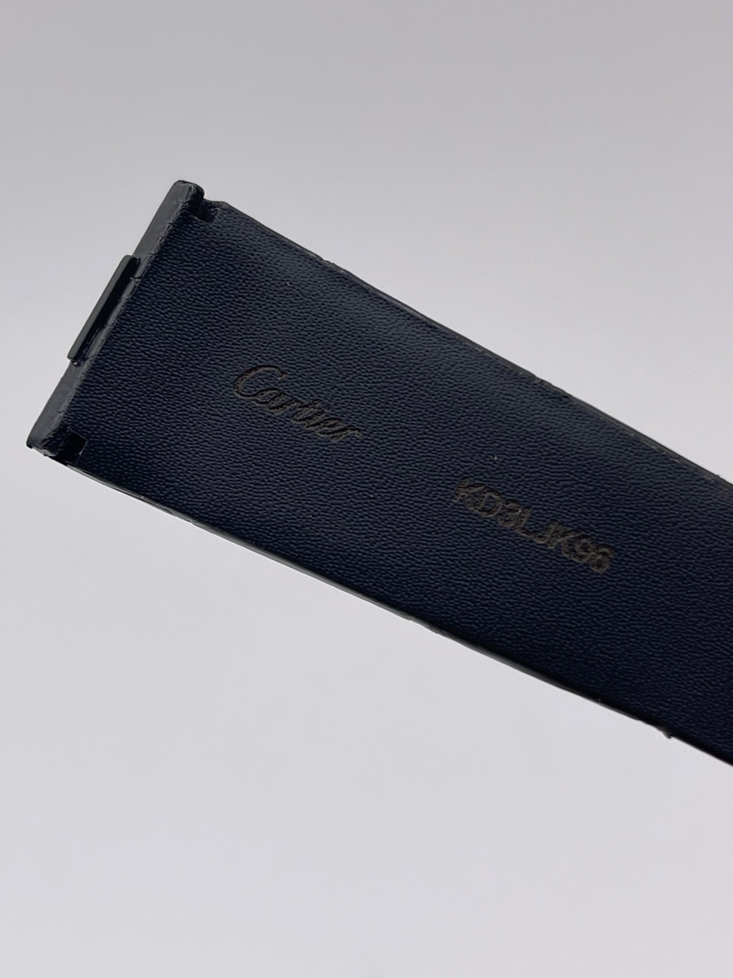 Cartier Santos Dumont Skeleton cinturino alligatore nero black KD3LJK96 23/18mm