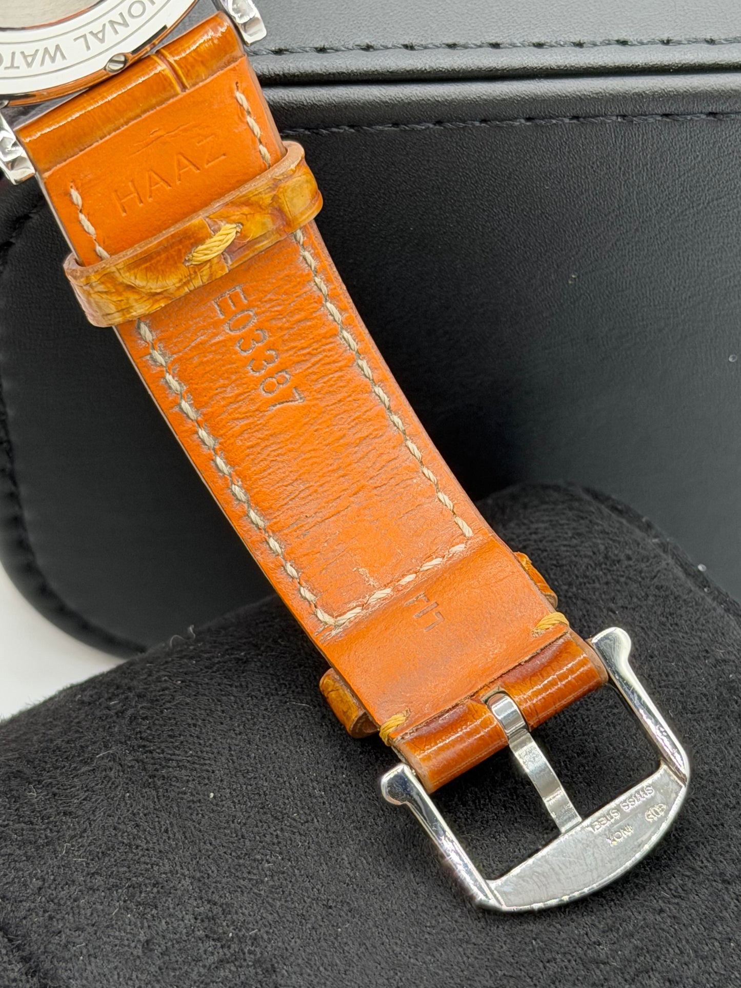 IWC Portofino 37mm acciaio steel ref IW458101 cal 35111 anno 2017