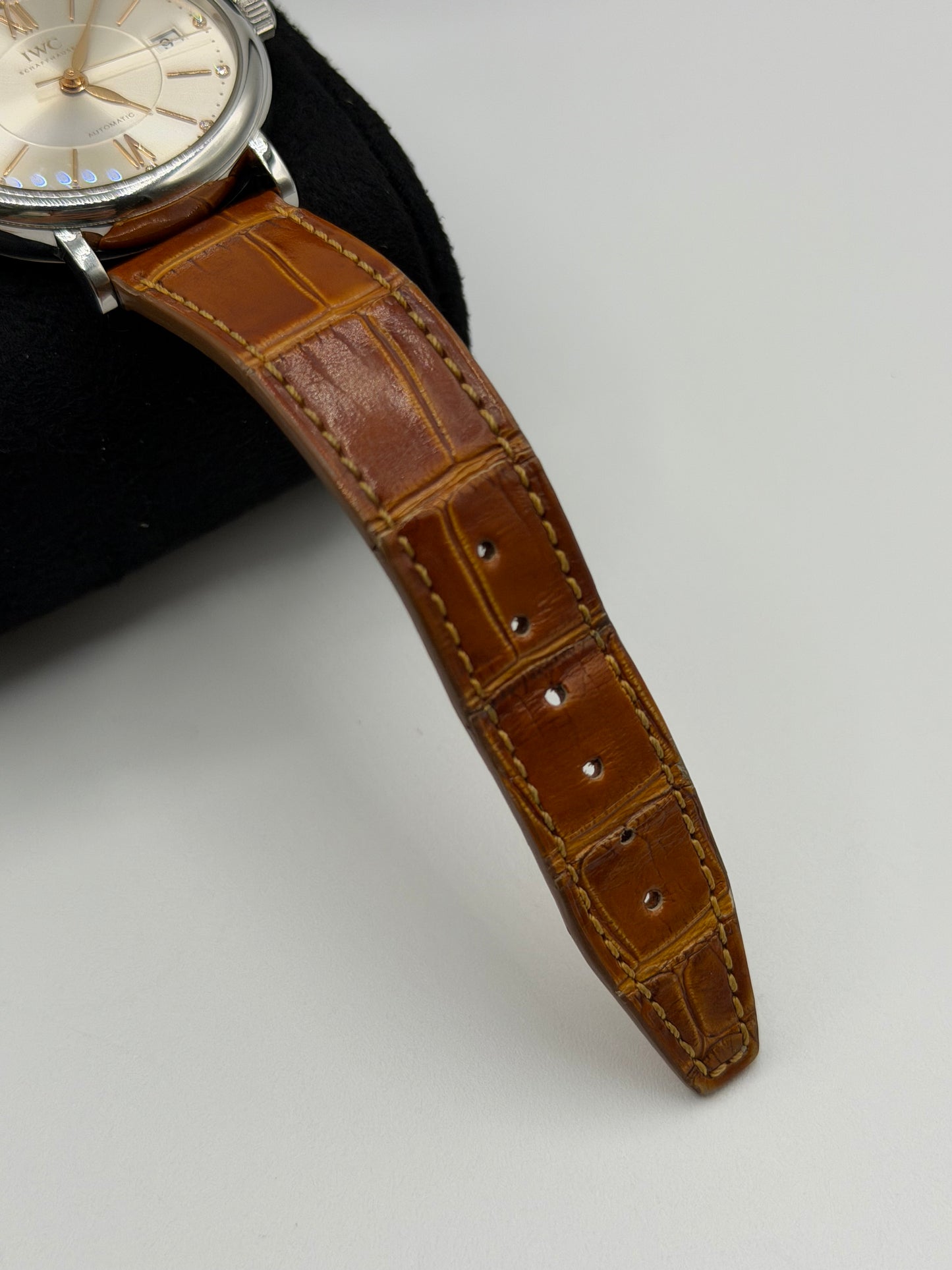 IWC Portofino 37mm acciaio steel ref IW458101 cal 35111 anno 2017