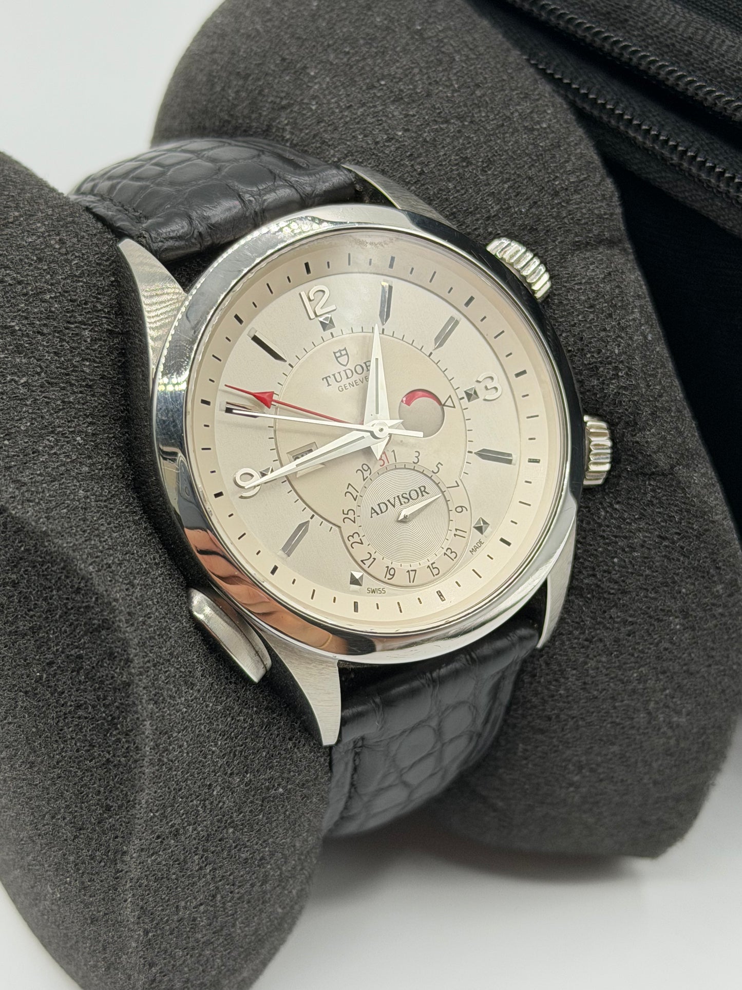 Tudor Heritage Advisor 42mm acciaio steel ref 79620T cal 2892 anno 2012