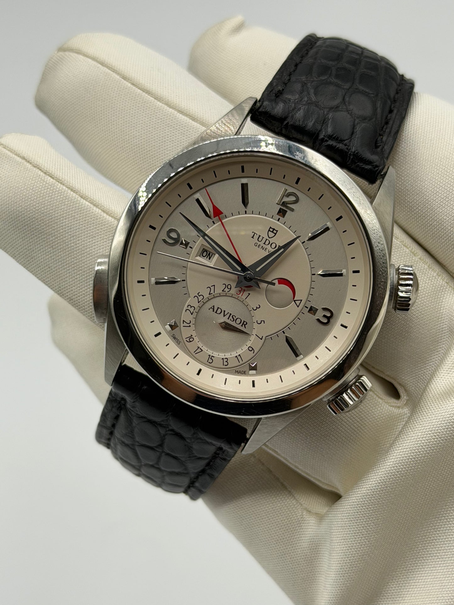 Tudor Heritage Advisor 42mm acciaio steel ref 79620T cal 2892 anno 2012