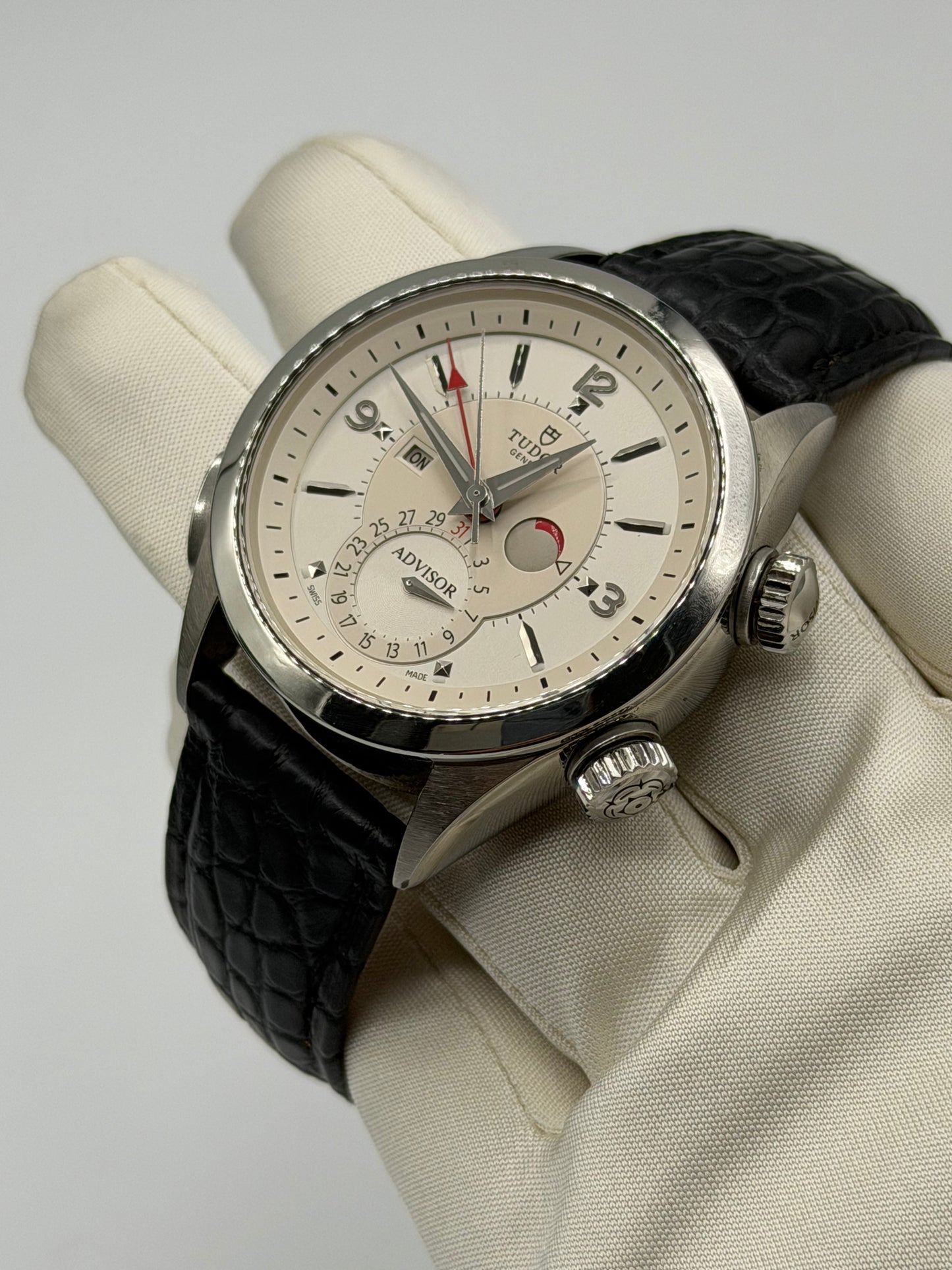 Tudor Heritage Advisor 42mm acciaio steel ref 79620T cal 2892 anno 2012