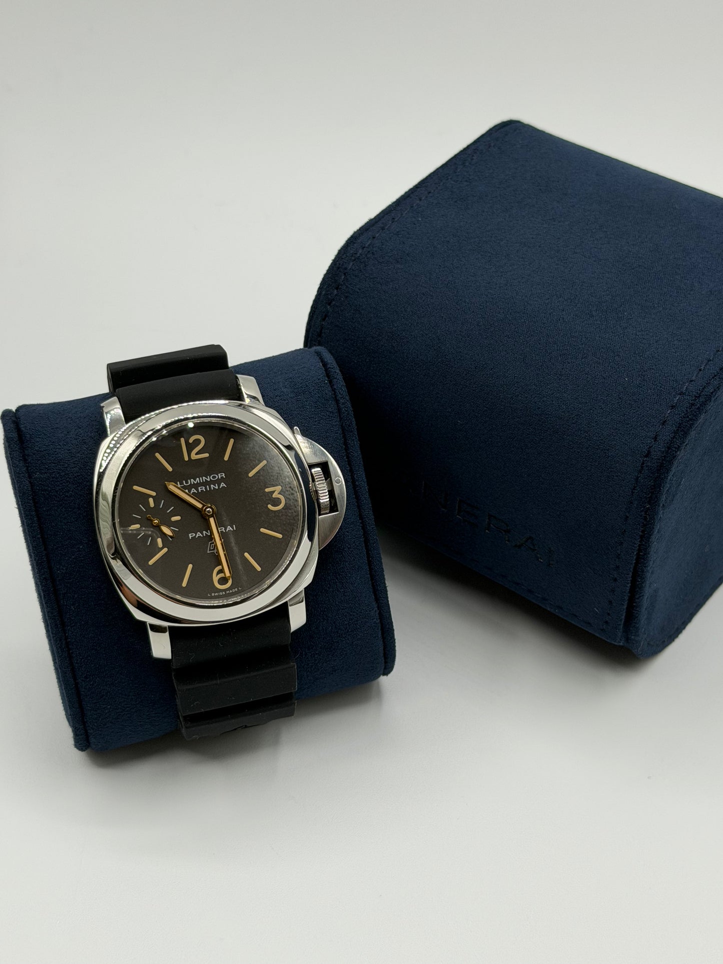 Panerai Luminor Marina 44mm acciaio steel ref PAM01005 cal P.5000 anno 2015