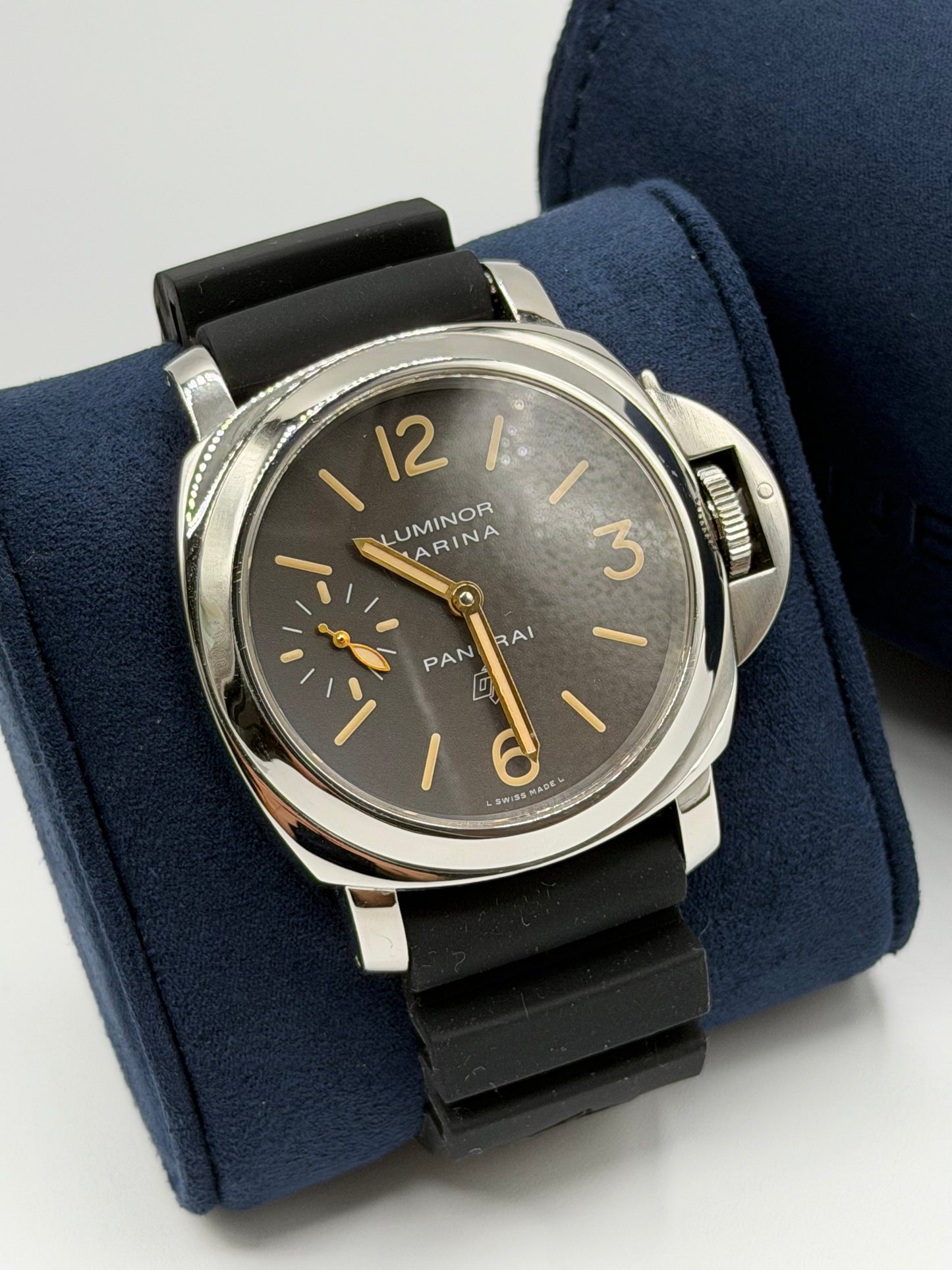 Panerai Luminor Marina 44mm acciaio steel ref PAM01005 cal P.5000 anno 2015