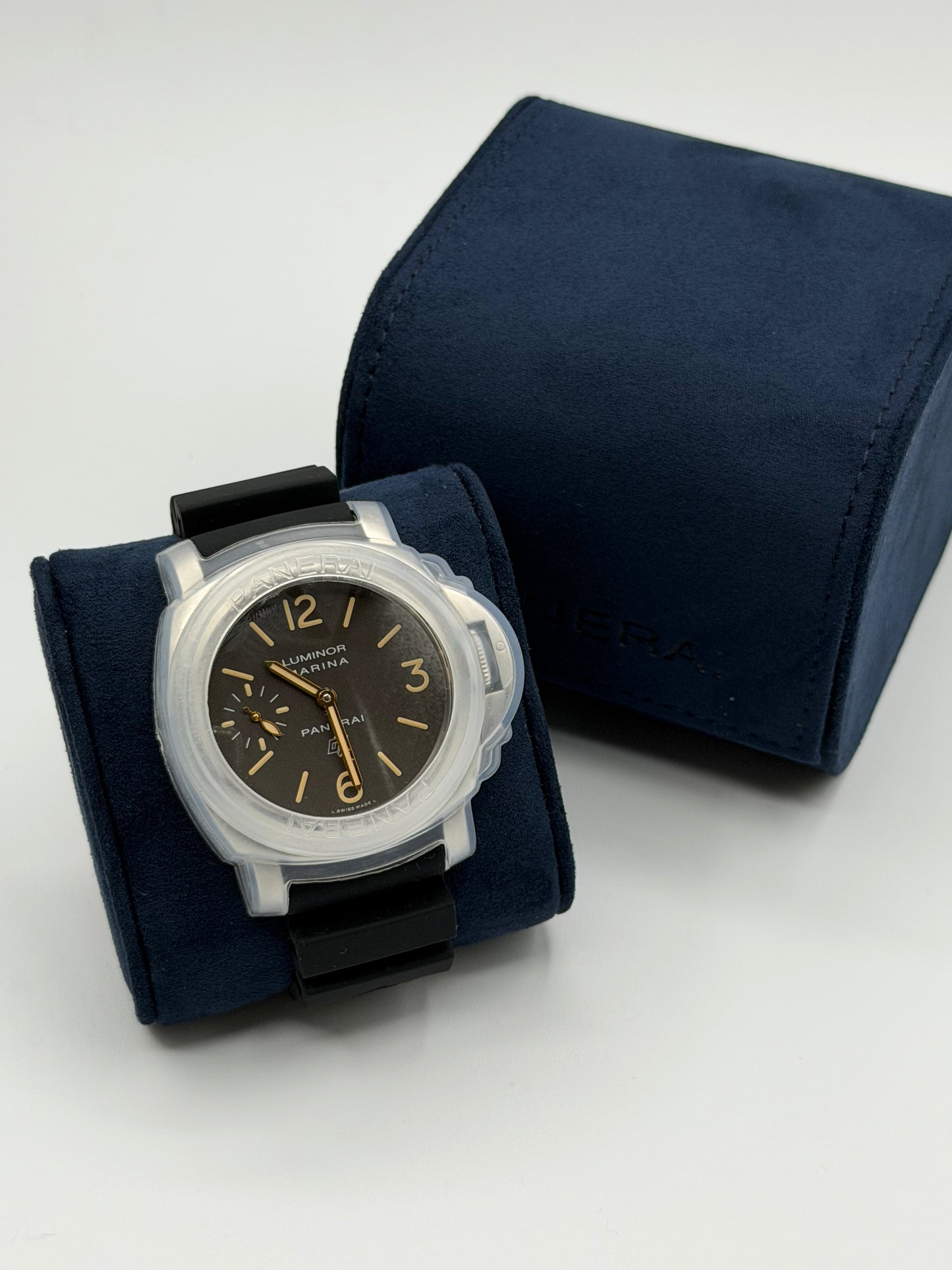 Panerai Luminor Marina 44mm acciaio steel ref PAM01005 cal P.5000 anno 2015