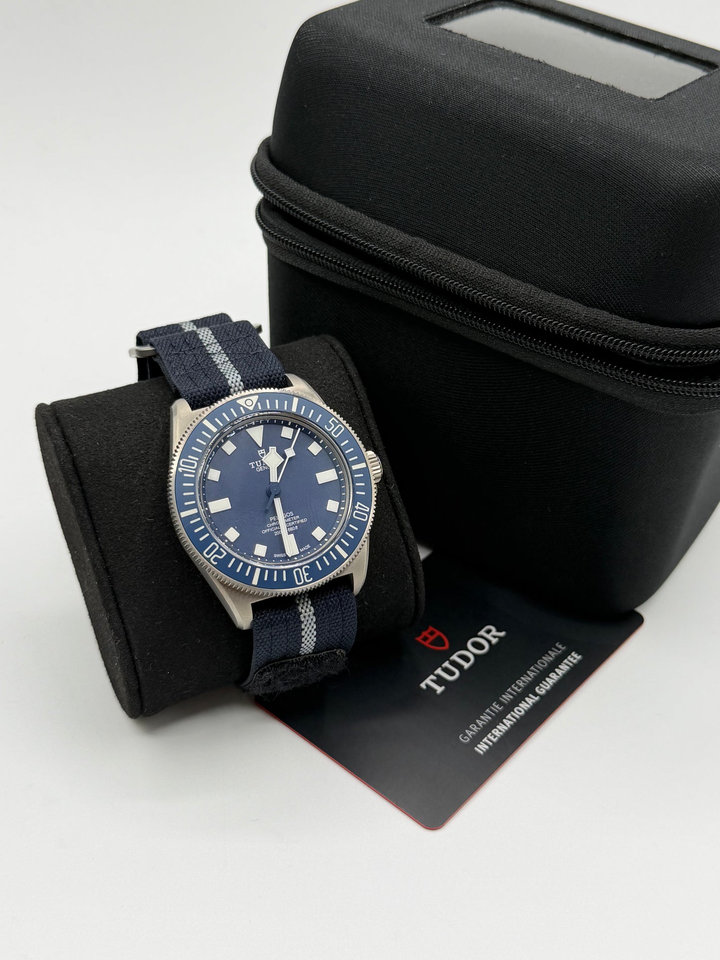 Tudor Pelagos FXD cinturino NATO strap ref 25707B cal MT5602 anno 2024