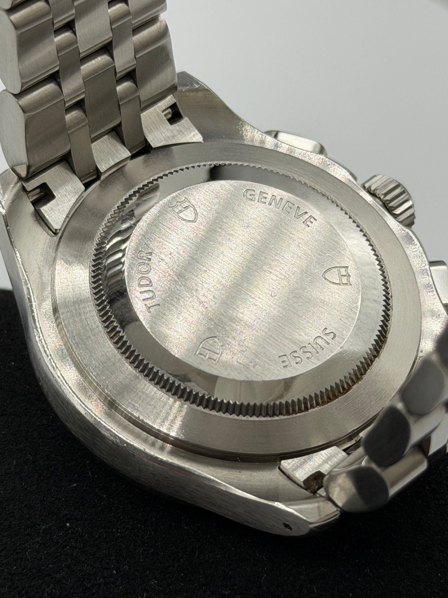 Tudor Chronautic 41mm acciaio steel ref 79380 cal Valjoux 7750 anno 2004
