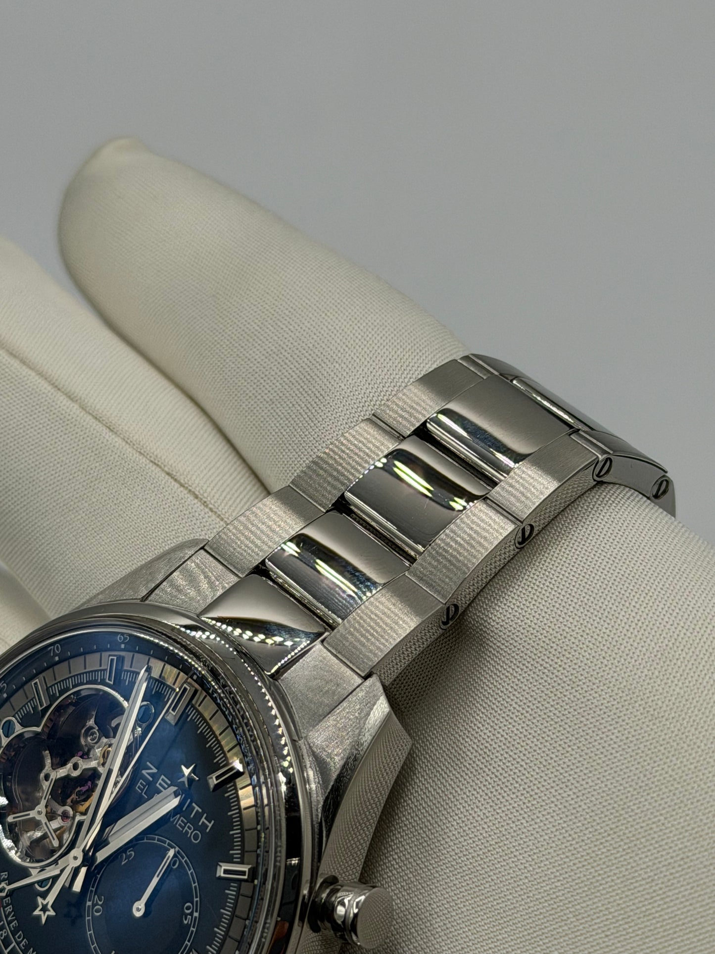 Zenith El Primero Chronomaster 42mm acciaio ref 03.2080.4021/21.M2040 cal 4021