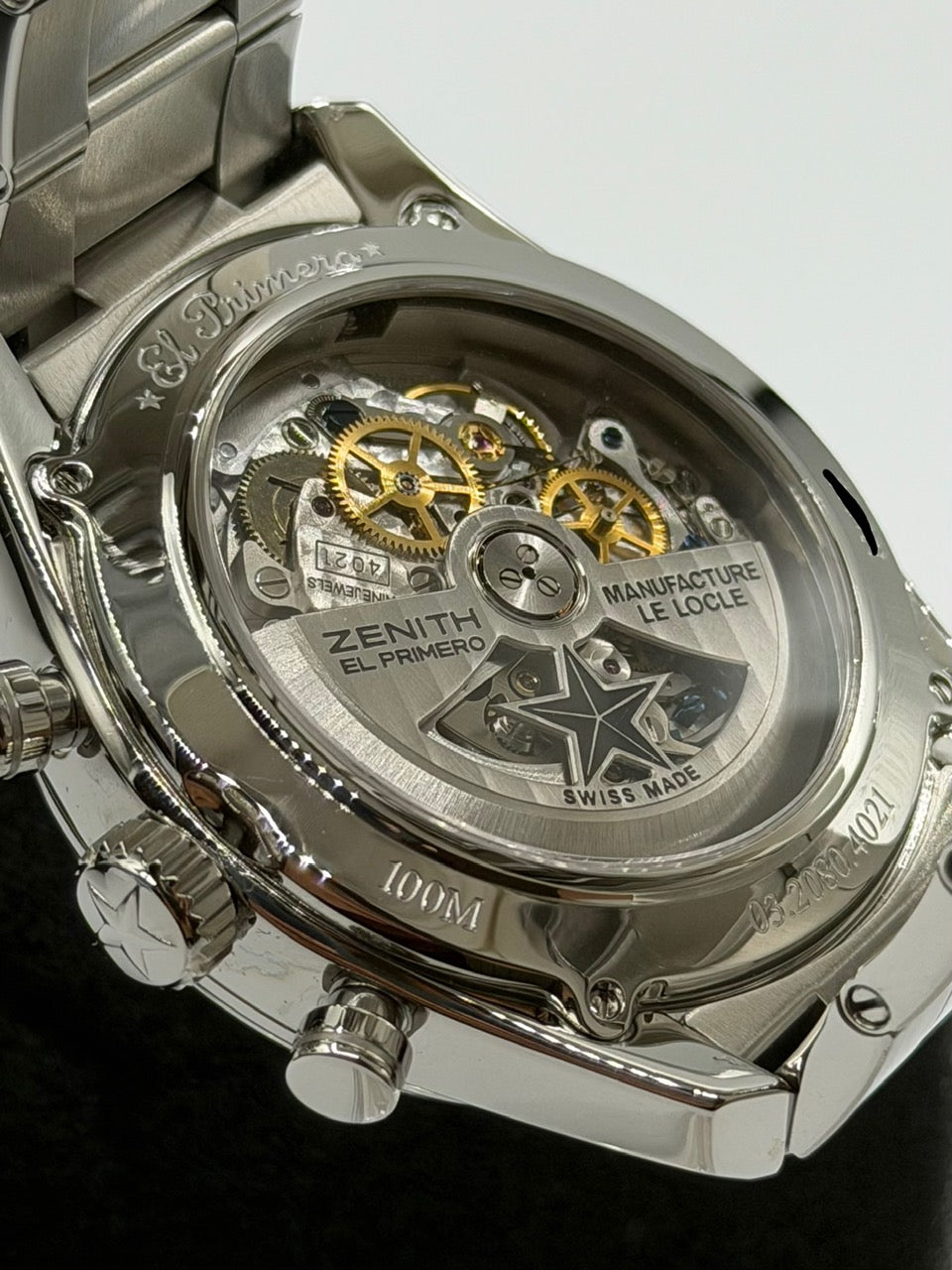 Zenith El Primero Chronomaster 42mm acciaio ref 03.2080.4021/21.M2040 cal 4021