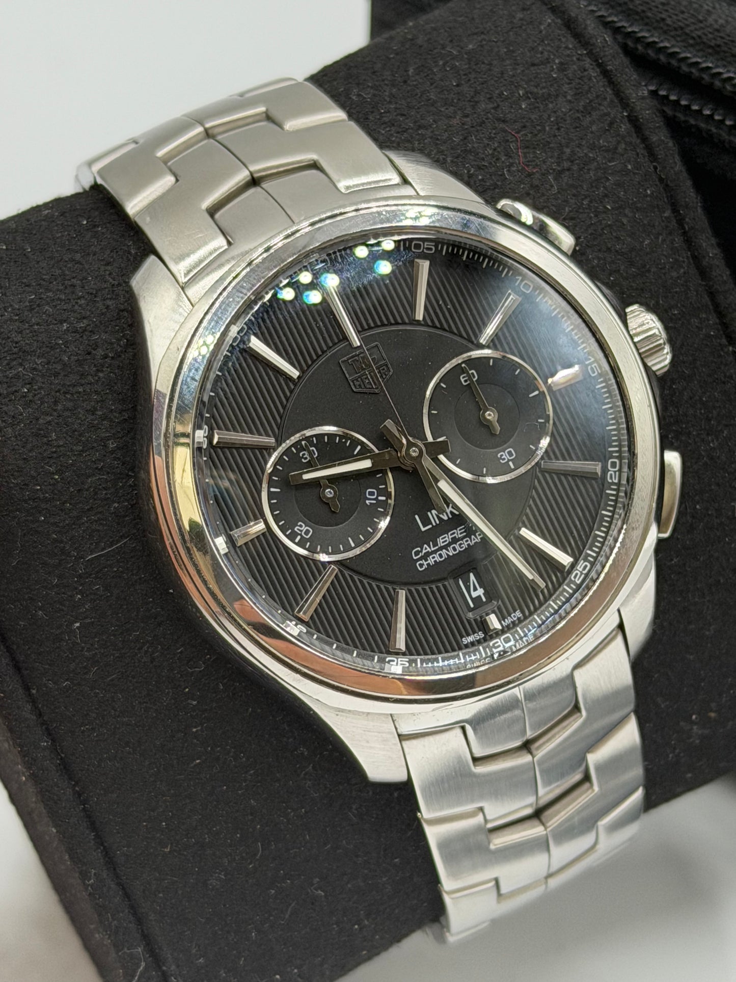 Tag Heuer Link ref CAT2110.BA0959 cal 18 anno 2017