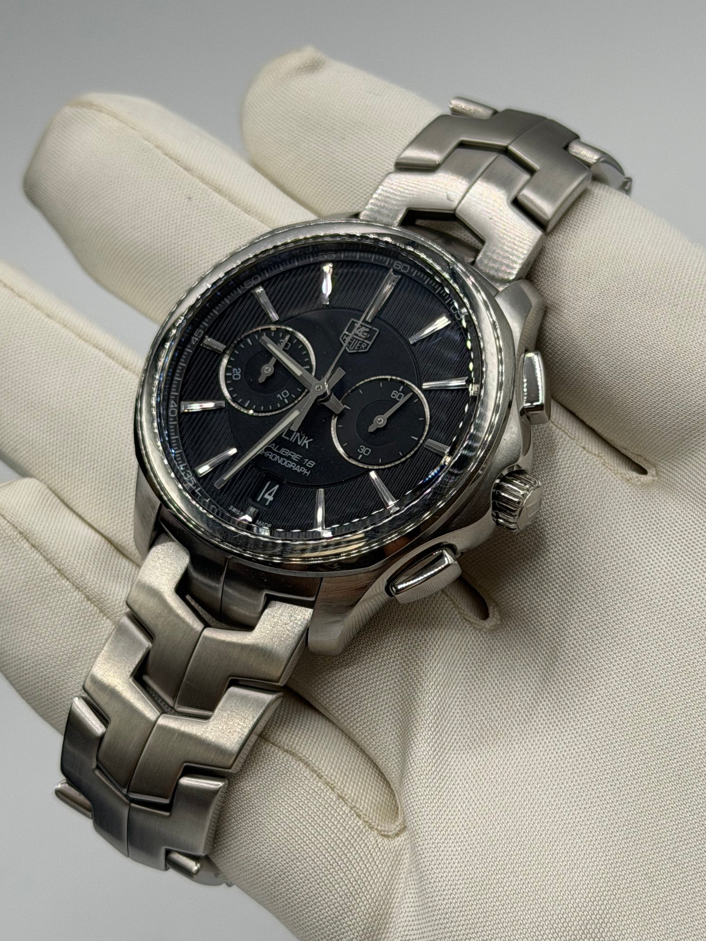 Tag Heuer Link ref CAT2110.BA0959 cal 18 anno 2017