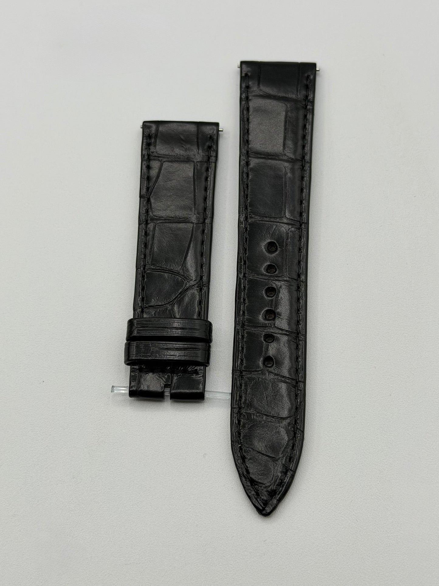 Jaeger LeCoultre Reverso L cinturino alligatore nero black 20/18mm