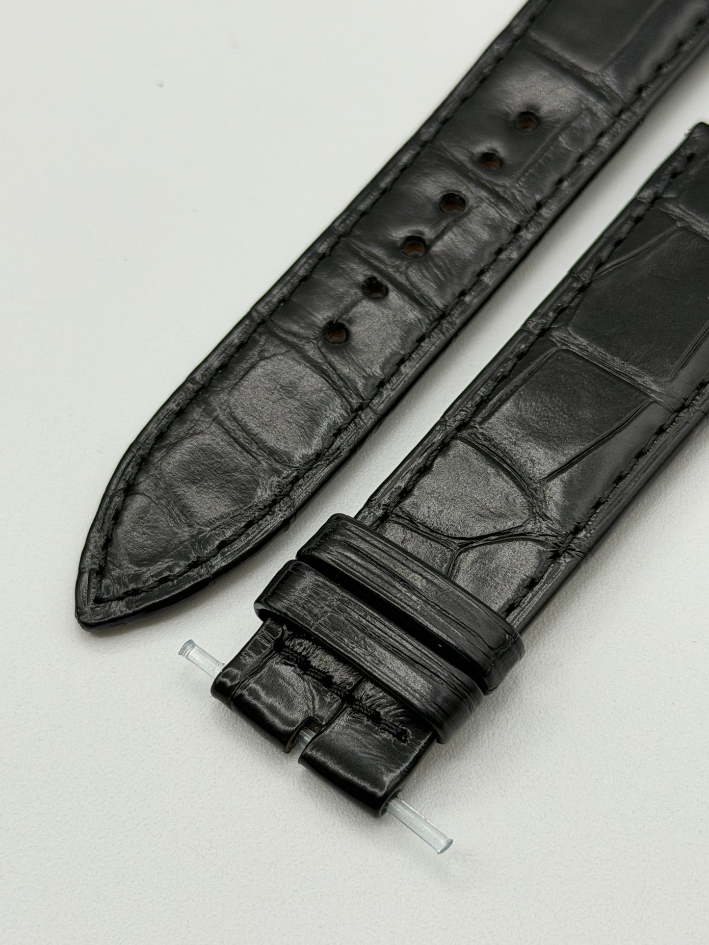 Jaeger LeCoultre Reverso L cinturino alligatore nero black 20/18mm